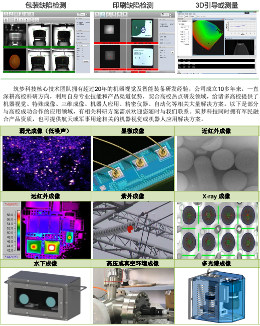 機器(qì)視(shì)覺企業應用解決方案